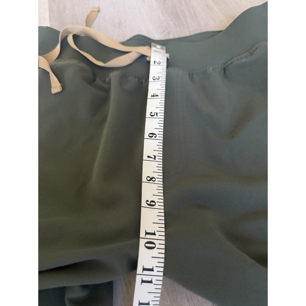 FIGS Yola High Rise Scrub Pants L Moss Healthcare Worker Apparel Medical Dental - Picture 14 of 16